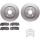 Purchase Top-Quality DYNAMIC FRICTION COMPANY - 4512-40140 - Front Disc Brake Kit pa5