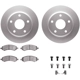 Purchase Top-Quality DYNAMIC FRICTION COMPANY - 4512-40141 - Front Brake Kit pa3
