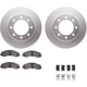 Purchase Top-Quality DYNAMIC FRICTION COMPANY - 4512-40150 - Front Disc Brake Kit pa4