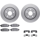 Purchase Top-Quality DYNAMIC FRICTION COMPANY - 4512-42013 - Front Disc Brake Kit pa1