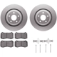 Purchase Top-Quality Front Disc Brake Kit by DYNAMIC FRICTION COMPANY - 4512-42044 pa2