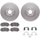 Purchase Top-Quality DYNAMIC FRICTION COMPANY - 4512-42063 - Front Disc Brake Kit pa4