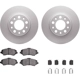 Purchase Top-Quality DYNAMIC FRICTION COMPANY - 4512-42071 - Front Disc Brake Kit pa3