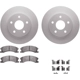 Purchase Top-Quality DYNAMIC FRICTION COMPANY - 4512-42079 - Front Disc Brake Kit pa4