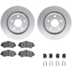 Purchase Top-Quality DYNAMIC FRICTION COMPANY - 4512-42089 - Front Disc Brake Kit pa1