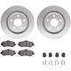 Purchase Top-Quality DYNAMIC FRICTION COMPANY - 4512-42089 - Front Disc Brake Kit pa3