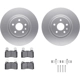 Purchase Top-Quality DYNAMIC FRICTION COMPANY - 4512-45059 - Front Disc Brake Kit pa1
