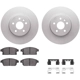 Purchase Top-Quality DYNAMIC FRICTION COMPANY - 4512-45066 - Front Disc Brake Kit pa2