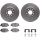 Purchase Top-Quality DYNAMIC FRICTION COMPANY - 4512-45070 - Front Disc Brake Kit pa2