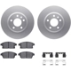 Purchase Top-Quality DYNAMIC FRICTION COMPANY - 4512-45072 - Front Disc Brake Kit pa1