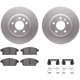 Purchase Top-Quality DYNAMIC FRICTION COMPANY - 4512-45072 - Front Disc Brake Kit pa4
