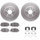 Purchase Top-Quality DYNAMIC FRICTION COMPANY - 4512-45073 - Front Disc Brake Kit pa2