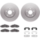 Purchase Top-Quality DYNAMIC FRICTION COMPANY - 4512-46077 - Front and Rear Disc Brake Kit by pa4