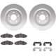 Purchase Top-Quality DYNAMIC FRICTION COMPANY - 4512-46083 - Front Brake Kit pa2