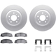 Purchase Top-Quality DYNAMIC FRICTION COMPANY - 4512-46088 - Front Disc Brake Kit pa1