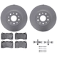 Purchase Top-Quality DYNAMIC FRICTION COMPANY - 4512-46124 - Front Disc Brake Kit pa1