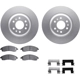 Purchase Top-Quality DYNAMIC FRICTION COMPANY - 4512-46140 - Front Disc Brake Kit pa1