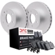 Purchase Top-Quality DYNAMIC FRICTION COMPANY - 4512-46141 - Front Disc Brake Kit pa1