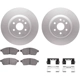 Purchase Top-Quality DYNAMIC FRICTION COMPANY - 4512-46146 - Front Disc Brake Kit pa5