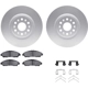 Purchase Top-Quality DYNAMIC FRICTION COMPANY - 4512-46148 - Front Disc Brake Kit pa1