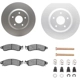 Purchase Top-Quality DYNAMIC FRICTION COMPANY - 4512-47010 - Front Brake Kit pa5