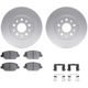 Purchase Top-Quality DYNAMIC FRICTION COMPANY - 4512-47101 - Front Disc Brake Kit pa1