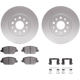 Purchase Top-Quality DYNAMIC FRICTION COMPANY - 4512-47101 - Front Disc Brake Kit pa4