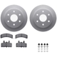 Purchase Top-Quality DYNAMIC FRICTION COMPANY - 4512-48083 - Front Disc Brake Kit pa1