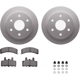 Purchase Top-Quality DYNAMIC FRICTION COMPANY - 4512-48083 - Front Disc Brake Kit pa3