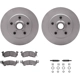 Purchase Top-Quality DYNAMIC FRICTION COMPANY - 4512-48086 - Front Disc Brake Kit pa2