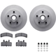 Purchase Top-Quality DYNAMIC FRICTION COMPANY - 4512-48093 - Front Disc Brake Kit pa1