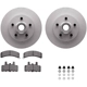 Purchase Top-Quality DYNAMIC FRICTION COMPANY - 4512-48093 - Front Disc Brake Kit pa5