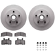 Purchase Top-Quality DYNAMIC FRICTION COMPANY - 4512-48094 - Front Disc Brake Kit pa5