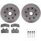 Purchase Top-Quality DYNAMIC FRICTION COMPANY - 4512-48095 - Front Disc Brake Kit pa4