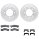 Purchase Top-Quality DYNAMIC FRICTION COMPANY - 4512-48110 - Front Disc Brake Kit pa1