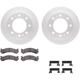 Purchase Top-Quality DYNAMIC FRICTION COMPANY - 4512-48111 - Front Disc Brake Kit pa4