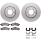 Purchase Top-Quality Front Disc Brake Kit by DYNAMIC FRICTION COMPANY - 4512-48123 pa4