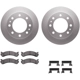 Purchase Top-Quality DYNAMIC FRICTION COMPANY - 4512-48129 - Front Disc Brake Kit pa4