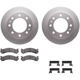 Purchase Top-Quality DYNAMIC FRICTION COMPANY - 4512-48130 - Front Disc Brake Kit pa5