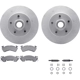 Purchase Top-Quality Front Disc Brake Kit by DYNAMIC FRICTION COMPANY - 4512-51002 pa1