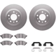 Purchase Top-Quality Front Disc Brake Kit by DYNAMIC FRICTION COMPANY - 4512-52035 pa1
