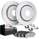 Purchase Top-Quality DYNAMIC FRICTION COMPANY - 4512-54250 - Front Disc Brake Kit pa1