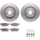 Purchase Top-Quality DYNAMIC FRICTION COMPANY - 4512-55012 - Front Disc Brake Kit pa5