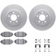 Purchase Top-Quality DYNAMIC FRICTION COMPANY - 4512-56013 - Front Disc Brake Kit pa1