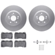 Purchase Top-Quality DYNAMIC FRICTION COMPANY - 4512-58033 - Front Disc Brake Kit pa1