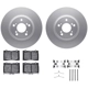 Purchase Top-Quality DYNAMIC FRICTION COMPANY - 4512-58036 - Front Disc Brake Kit pa1