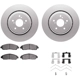 Purchase Top-Quality DYNAMIC FRICTION COMPANY - 4512-58042 - Front Disc Brake Kit pa5