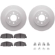 Purchase Top-Quality DYNAMIC FRICTION COMPANY - 4512-59101 - Front Disc Brake Kit pa4