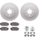 Purchase Top-Quality DYNAMIC FRICTION COMPANY - 4512-59103 - Front Disc Brake Kit pa5