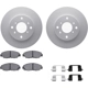 Purchase Top-Quality DYNAMIC FRICTION COMPANY - 4512-59104 - Front Disc Brake Kit pa1
